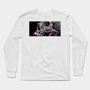 Skull side study (Pink edition) Long Sleeve T-Shirt